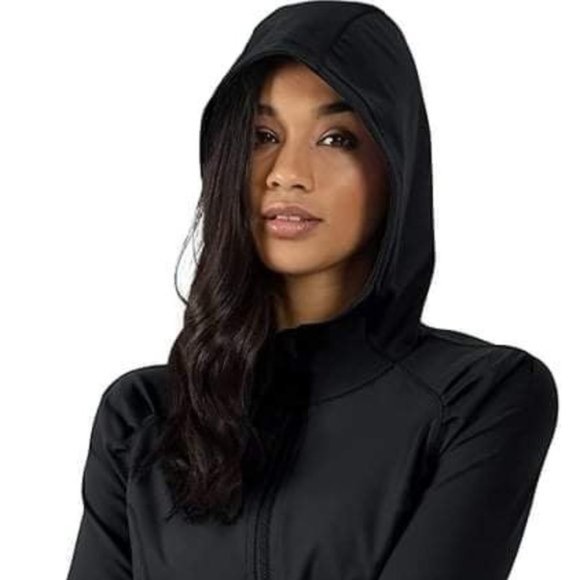 Yogalicious Women's Zip Up Hooded Jacket - Picture 12 of 14